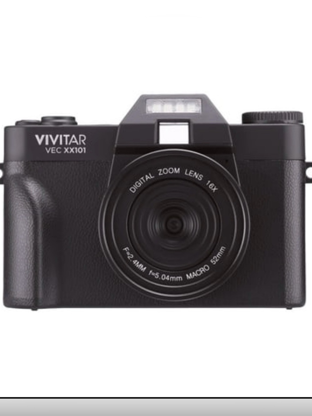 Vivitar 4K Digital Camera with 8x Digital Zoom and 3" LED Display
